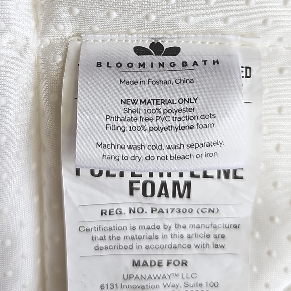 Blooming Bath Lotus Baby Bath Mat Gray Light Yellow 4 Petal Baby Sink Cushion - Picture 13 of 14